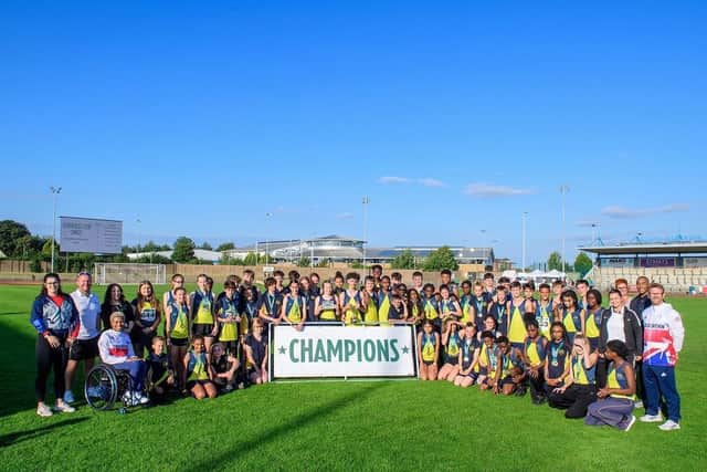 Malcolm Arnold Academy won David Ross Education Trust's (DRET) Summer Cup 2021 at Grantham Town Football Club's stadium in Lincolnshire. Photo courtesy of DRET