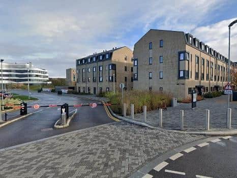 The event was held at the university's Waterside Campus, which is close to residential homes