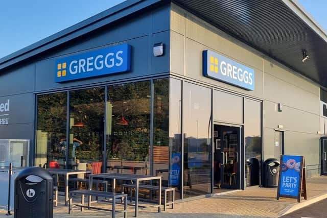 Greggs in Darnell Way was broken into overnight.