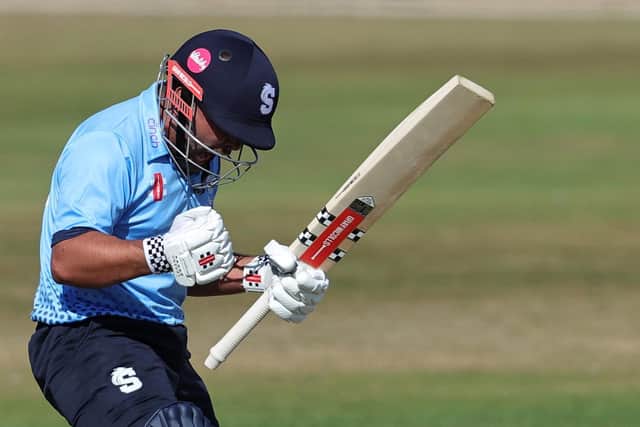 Ricardo Vasconcelos was delighted to reach a century as he returned to form