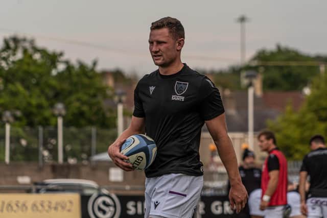 Fraser Dingwall started for Saints against Ospreys (picture: Tom Kwah/Northampton Saints)