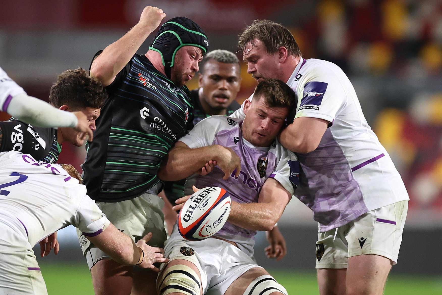 Saints stunned as London Irish strike late to win Premiership Rugby Cup clash