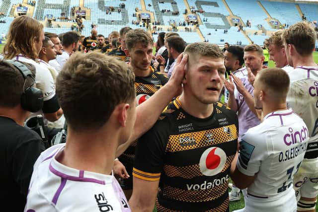 Saints played Wasps last Sunday
