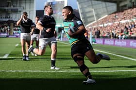 Sam Matavesi scored for Saints during the first half