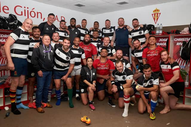 The Barbarians faced Spain back in June, with Tom Wood part of the squad