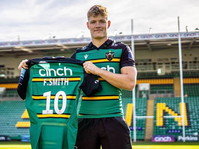 Fin Smith will make his Saints debut against Bristol Bears
