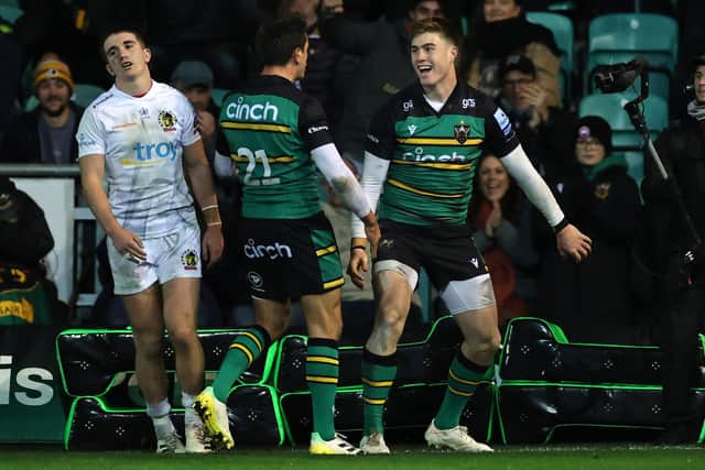Tommy Freeman scored twice for Saints