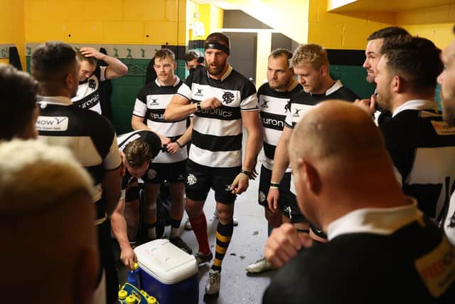 There was plenty of fun for Tom Wood and Co in the Barbarians dressing room