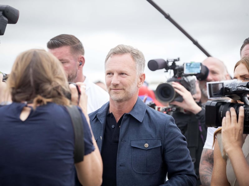 Christian Horner, the former Red Bull Racing team principal.
