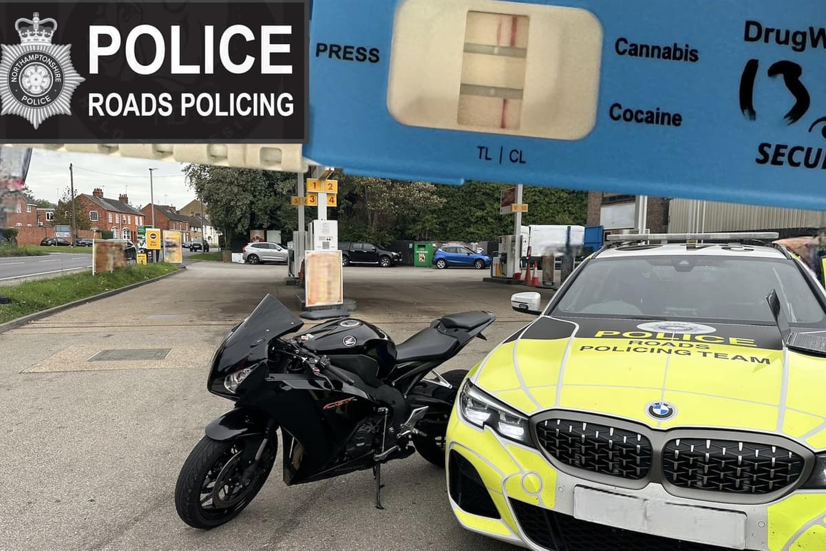 Missing Riding Motorcycle Motorcyclist riding stolen bike arrested after attempted to escape ...