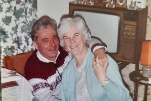 The pair welcomed more than 40 of their loved ones to a party at the Northampton Indoor Bowls Club to celebrate their platinum wedding anniversary.