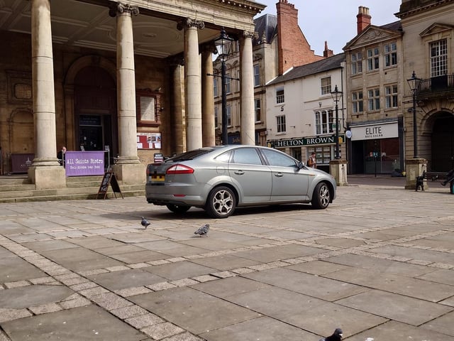 'Anywhere is a parking spot if you're brave enough'.