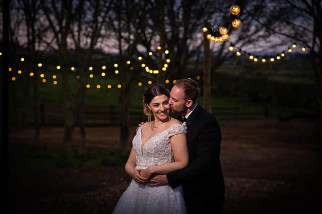 Couple will be able to get married in the countryside looking over Nene Valley. Photo: Lucy Noble photography