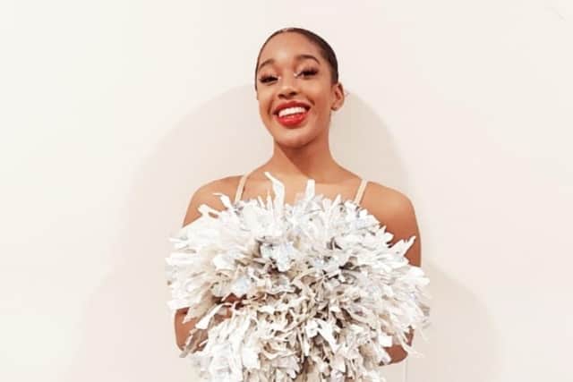 15-year-old Remaya Barnes took up baton twirling when she was eight.