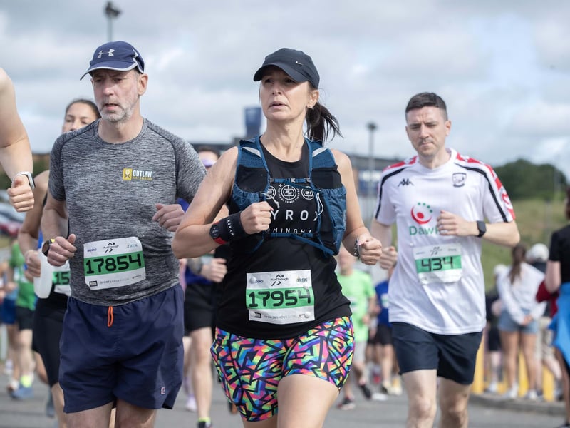 Hundreds of runners took part in the event on Sunday May 31, which started and ended at Sixfields Stadium.