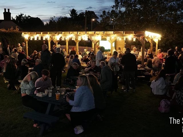 Hundreds flocked to the popular village pub over the August Bank Holiday weekend