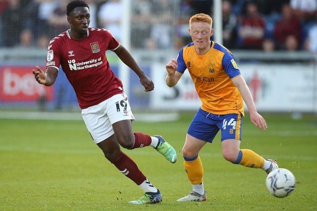 Idris Kanu joined Northampton on loan from Peterborough in the transfer window. It came after he made is Sierre Leone debut in the Africa Cup of Nations.