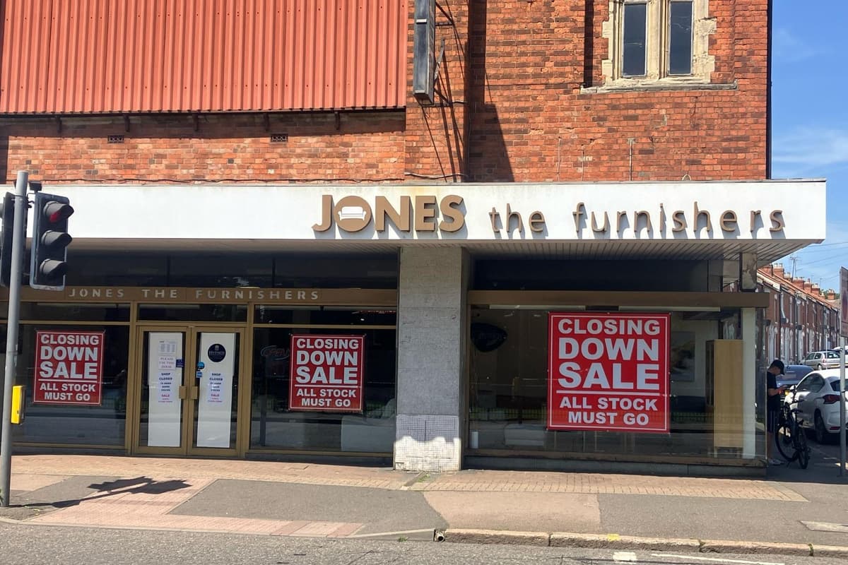 Jones the Furnishers says closing down sale boosted by Northampton ...