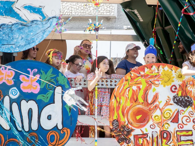 An explosion of joyous colour took over Northampton during the carnival on Saturday June 14.