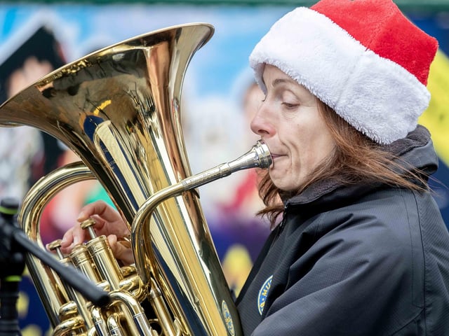 The last of 2024's festivities on the newly refurbished Market Square took place on Saturday December 21, in the form of Christmas carols.