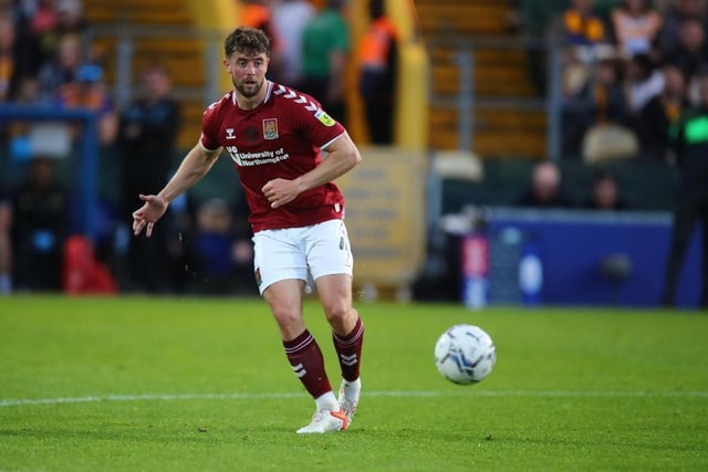 It was his loose pass that allowed Mansfield to spring forward for the opening goal, however he didn't let that affect his general performance and helped Cobblers sustain pressure throughout the second-half... 6.5