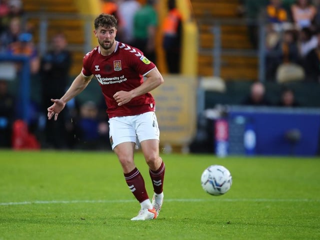 It was his loose pass that allowed Mansfield to spring forward for the opening goal, however he didn't let that affect his general performance and helped Cobblers sustain pressure throughout the second-half... 6.5
