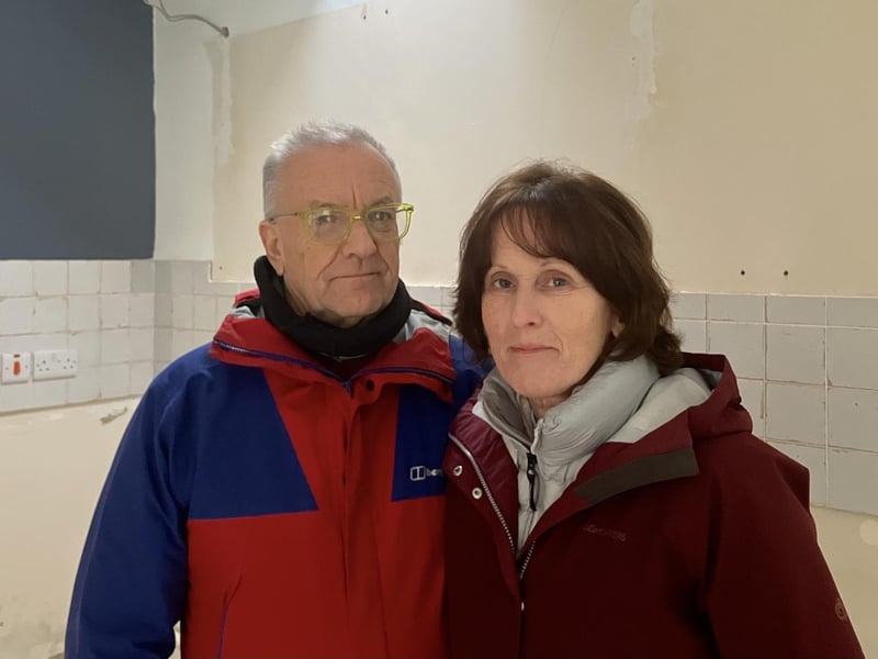 Alan and Bonita Walters said they felt they were not getting enough support from the council. (Image: Nadia Lincoln LDRS)
