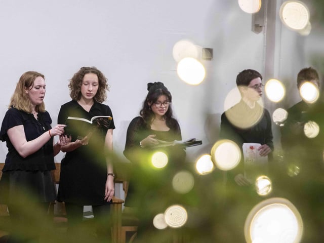 Cynthia Spencer Hospice hosts a Tree of Hope community event in Northampton on Tuesday December 12.