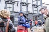 Christmas shoppers enjoyed the festive celebrations in Northampton's Cultural Quarter on Saturday