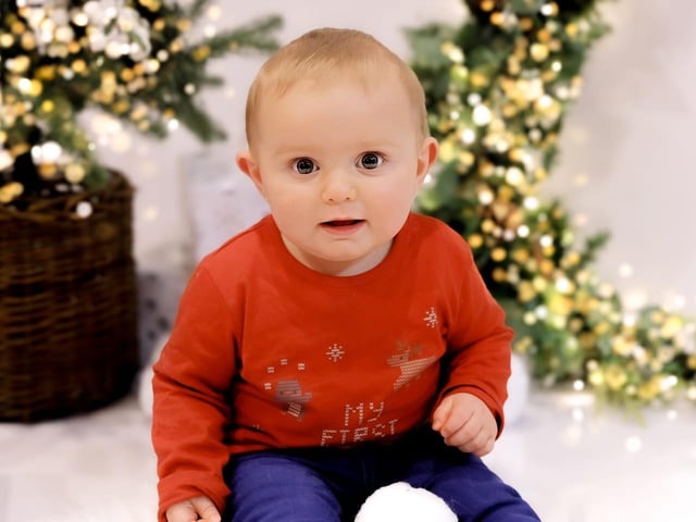Nine-month-old Arthur.