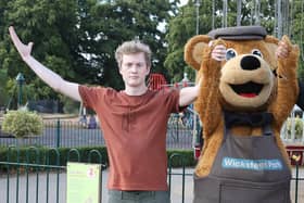 Kettering's James Acaster could be raising his arms in triumph as he looks to win £100, 000 for charity competing in Celebrity Traitors/IMG