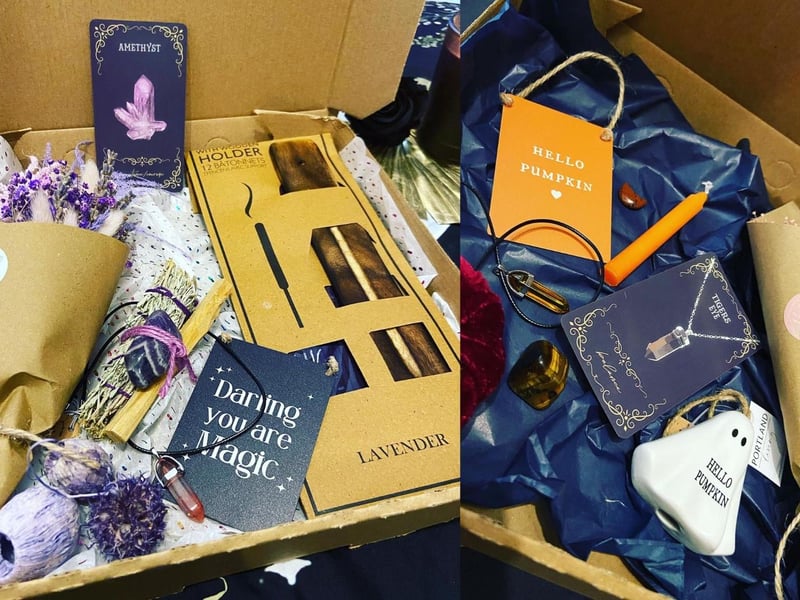 To celebrate the launch of the new shop, The Moon in the Garden, the family is holding a competition on their Facebook page for residents to win one of two gift boxes available.