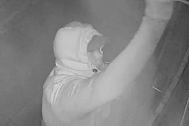 Owners caught the offender on CCTV. Photo supplied by The Picturedrome.