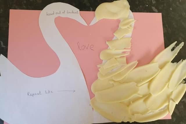 The winning cake design from 14-year-old Billie-Jo, which will be made by Bell's head baker this week.