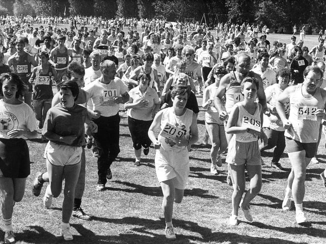 Feed the People fun run 1990