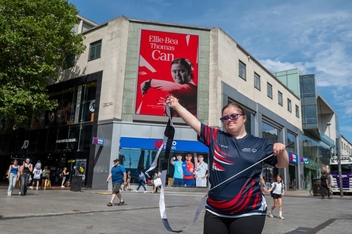 Double gold medallist hopes to inspire athletes with learning disabilities