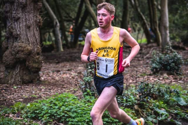 Liam Crossman running.