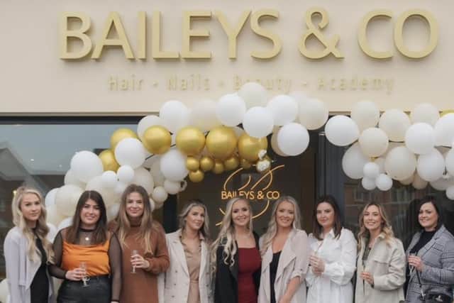 Bailey’s & Co. houses 18 employees who all specialise in different aspects of hair or beauty, which has seen customers spoiled for choice over the past year.