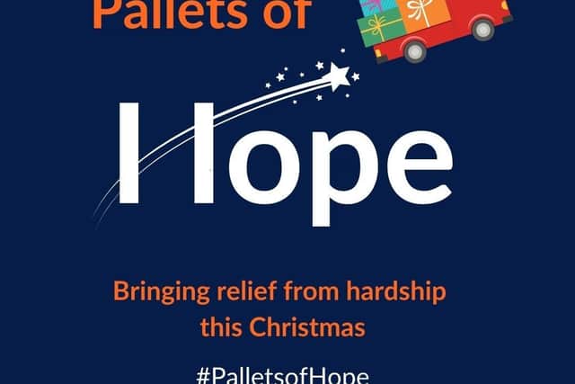 Pallets of Hope will spread Christmas cheer to struggling families in Northamptonshire