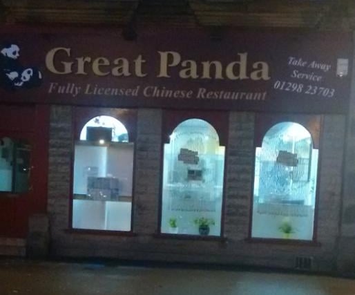The Great Panda Restaurant, 7 Eagle Parade, Buxton, SK17 6EQ. Rating: 4/5 (based on 102 Google Reviews). "Staff always friendly, food superb. Strongly recommend."