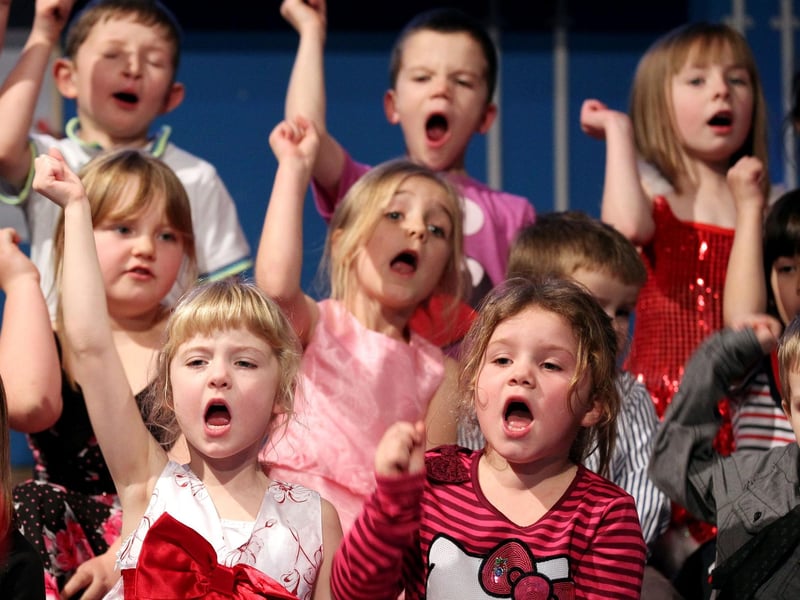 Hunsbury Park Primary pupils enjoy their nativity Play.