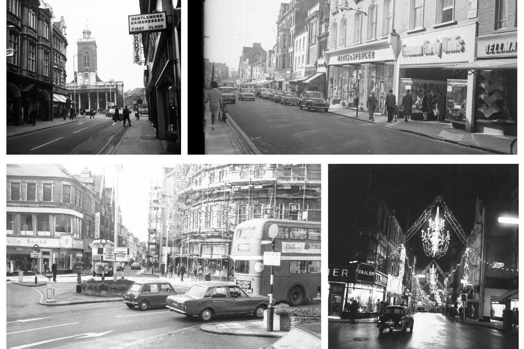 Some of the images of Gold Street from the Chronicle & Echo archives