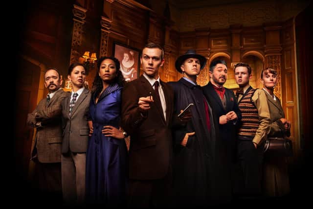 The cast of The Mousetrap