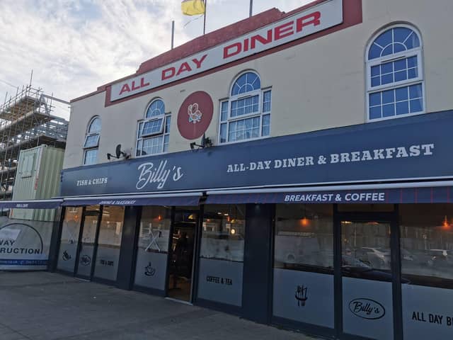 Billy's fish and chip shop bar has opened at the former Super Sausage cafe in Far Cotton