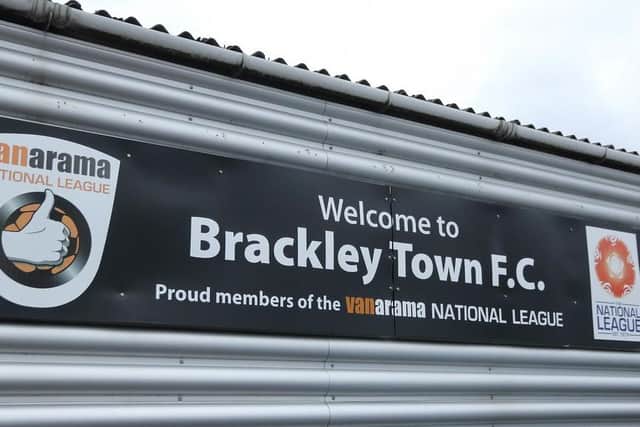 Police are appealing for information after trouble flared at the end of Brackley Town's 1-0 National League North win over Gateshead.