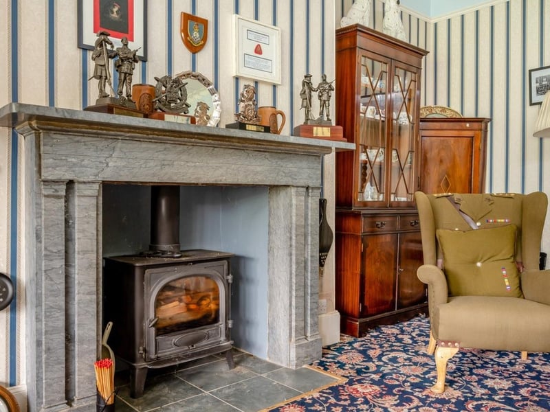 Imagine how warm you'll be snuggled up by the log burner on a winter's night