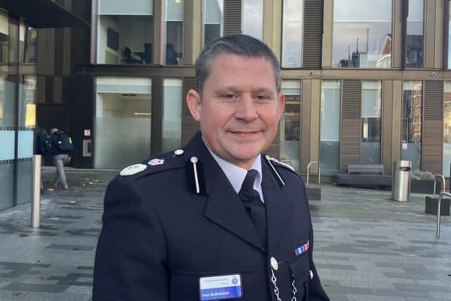 Ivan Balhatchet was appointed as the Chief Constable for Northamptonshire Police earlier this year. (Image: Nadia Lincoln LDRS)