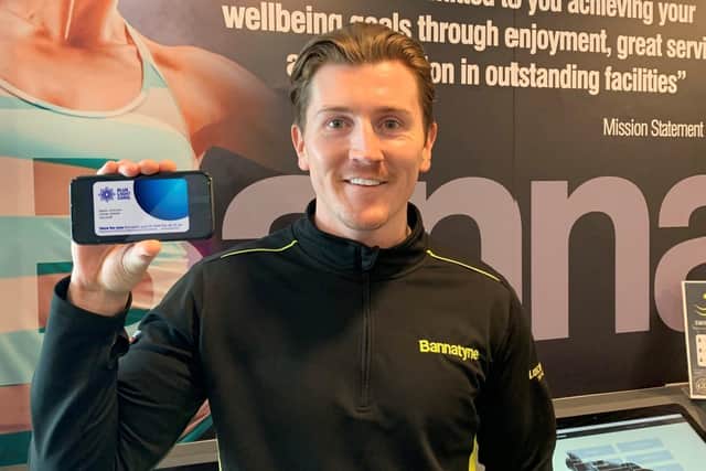 Jack Tully national corporate account manager at the Bannatyne Group 