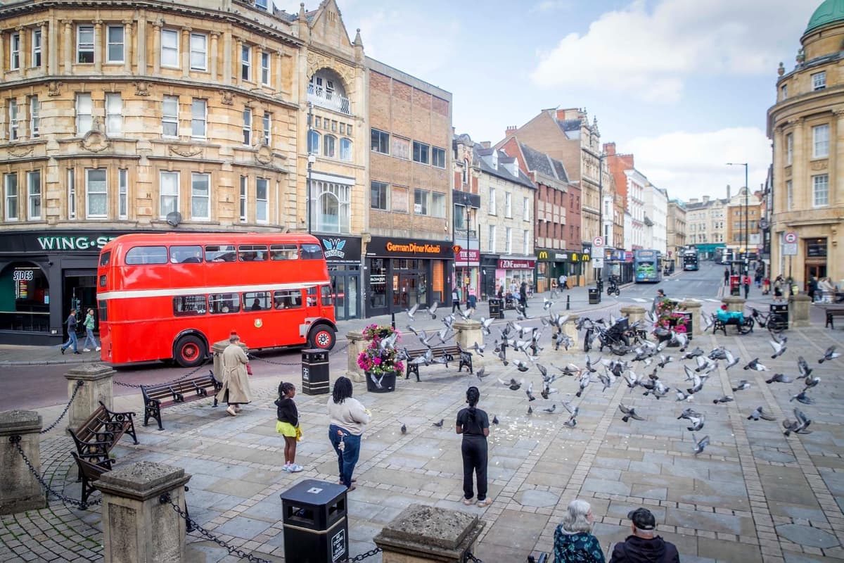 In pictures: Historic buses return to Northampton streets for special ...