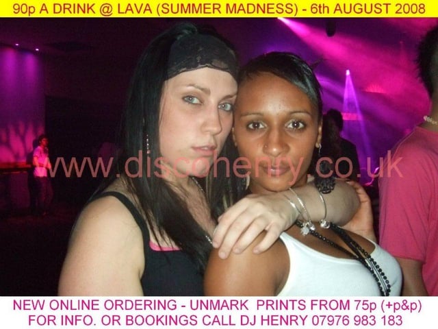 Nostalgic pictures from a 90p a drink night out at Lava in August 2008
